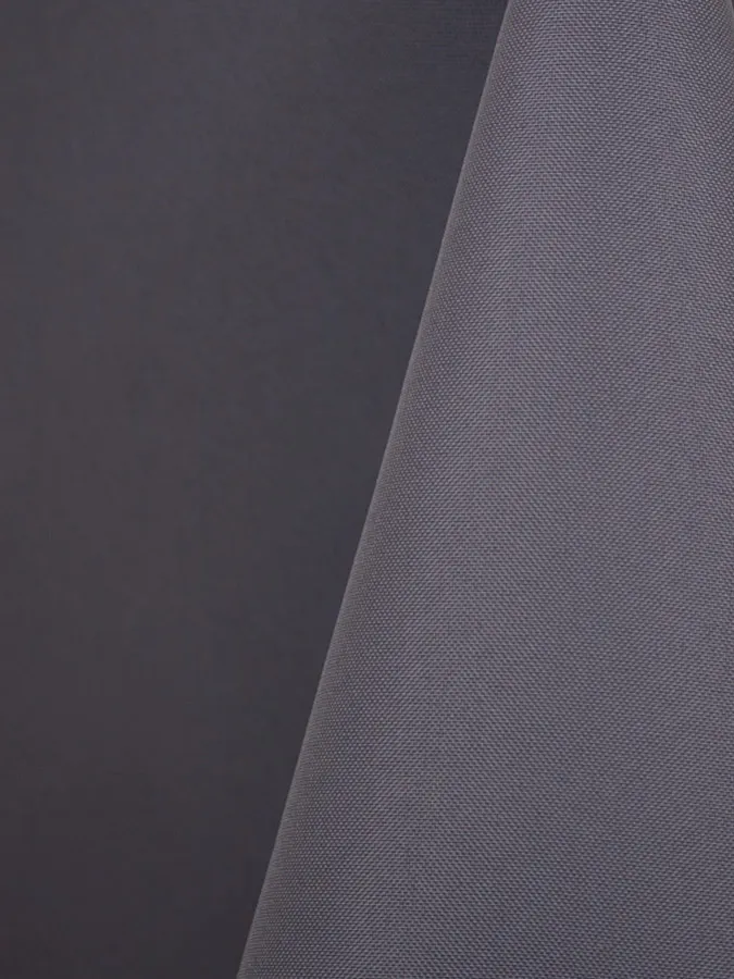 132" Rnd Grey Linen main view