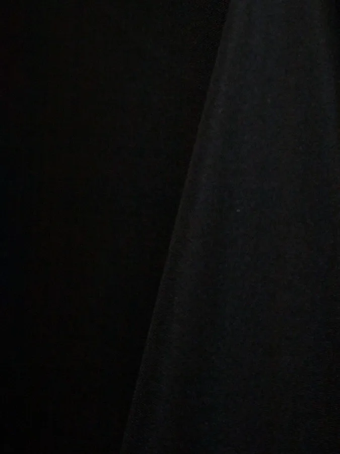 54" X 54" Black Linen main view