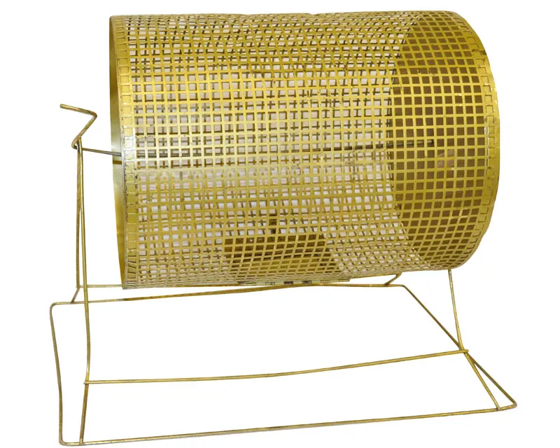 24" X 18" Round Gold Drawdrum main view