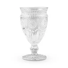 Pressed Clear Goblet 10 Oz main view