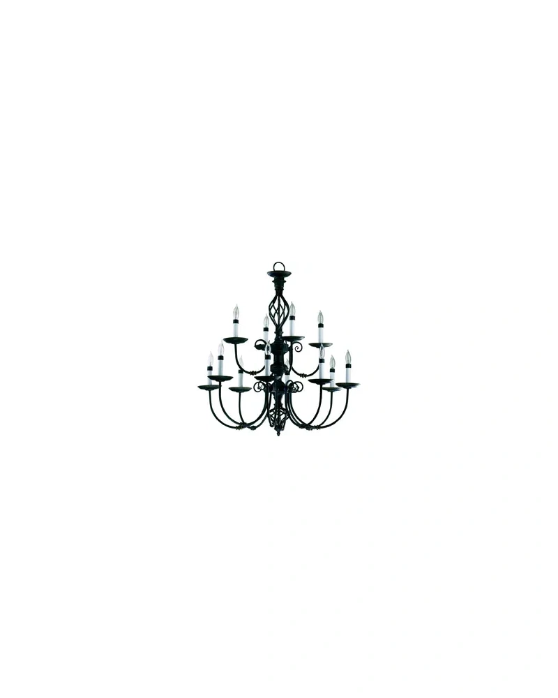 12 Arm Chandelier W/arm rental - thumbnail view 2